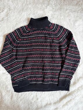 Lands End Cotton Sweater